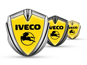 Iveco Abzeichen Selbstklebend Robuste Standard Größe